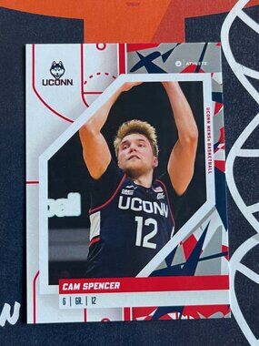 2023-24 ONIT UConn Cam Spencer Base #5 NIL Card